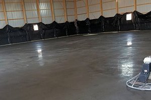 Concrete floor